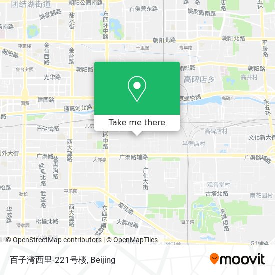 百子湾西里-221号楼 map