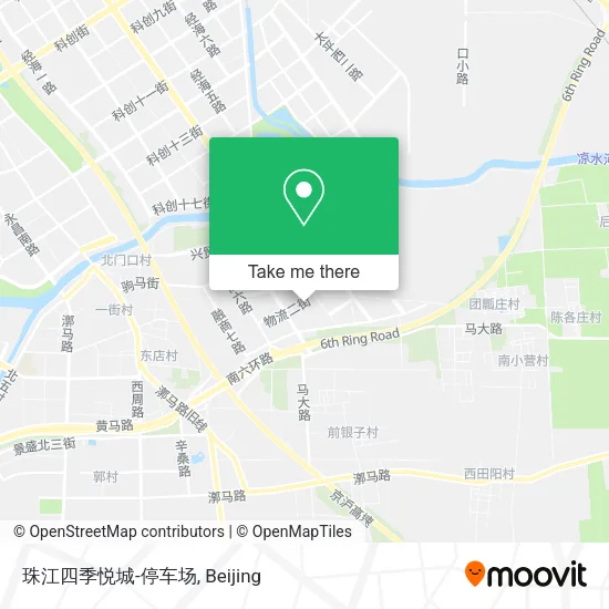 珠江四季悦城-停车场 map