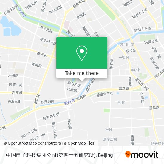 中国电子科技集团公司(第四十五研究所) map