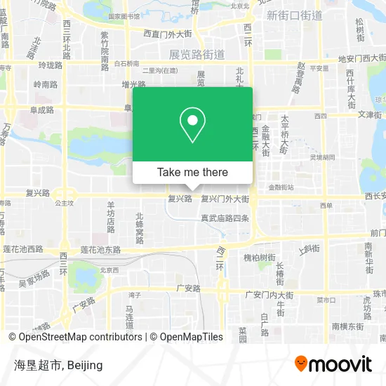 海垦超市 map