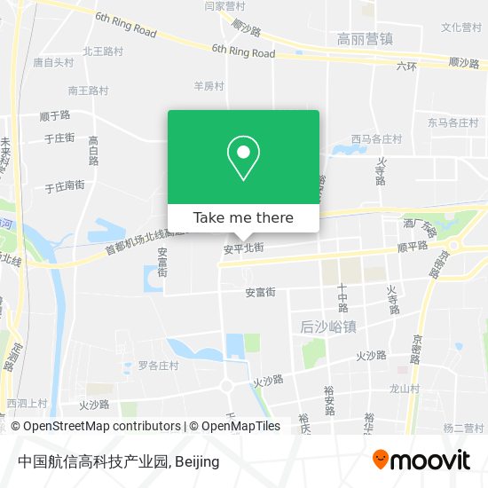 中国航信高科技产业园 map