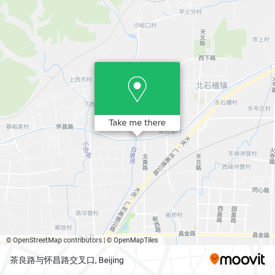 茶良路与怀昌路交叉口 map