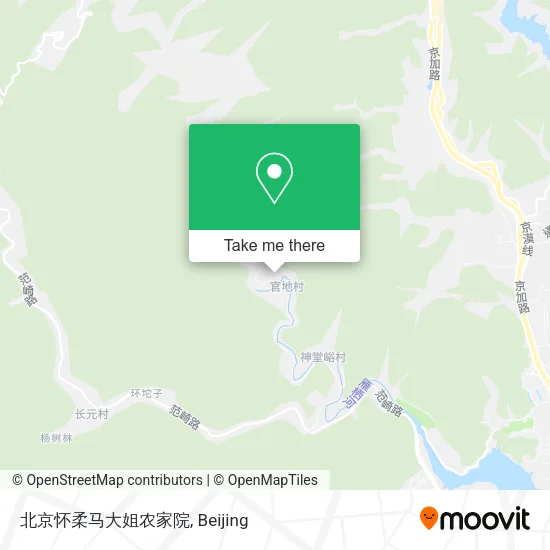 北京怀柔马大姐农家院 map