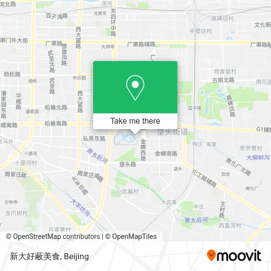 新大好蔽美食 map