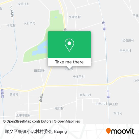 顺义区杨镇小店村村委会 map