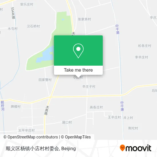 顺义区杨镇小店村村委会 map