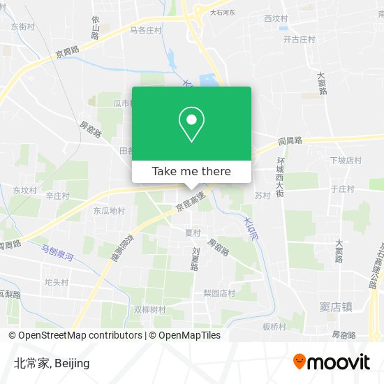 北常家 map