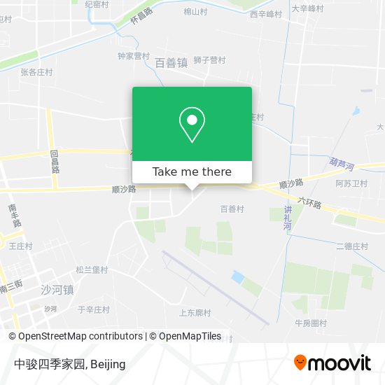 中骏四季家园 map