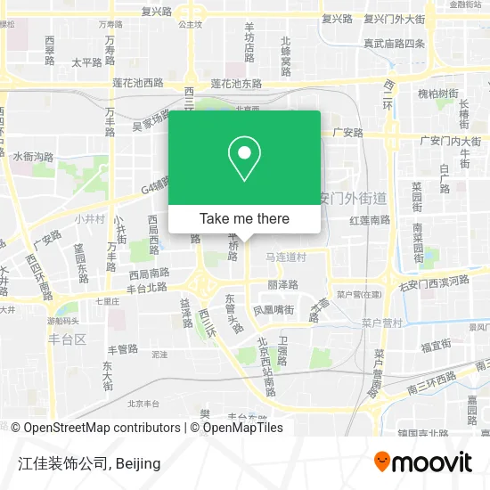 江佳装饰公司 map