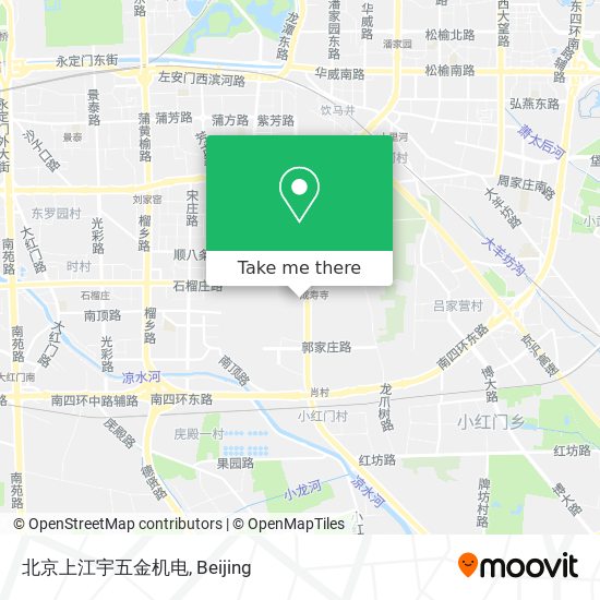 北京上江宇五金机电 map