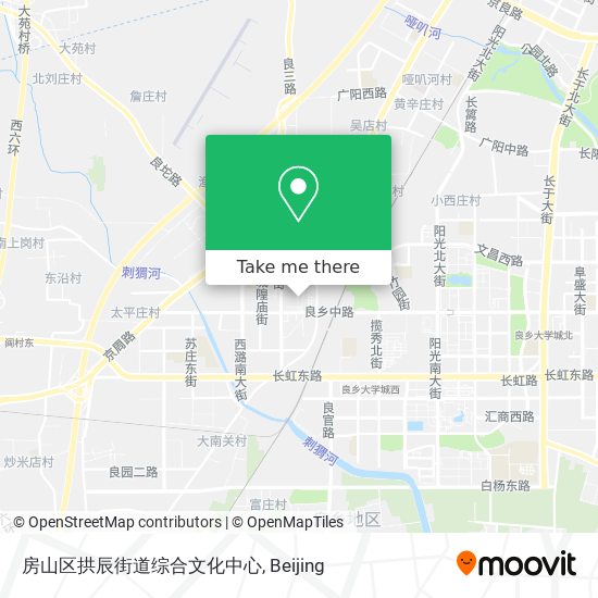 房山区拱辰街道综合文化中心 map