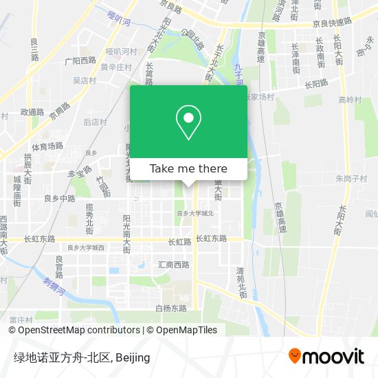 绿地诺亚方舟-北区 map