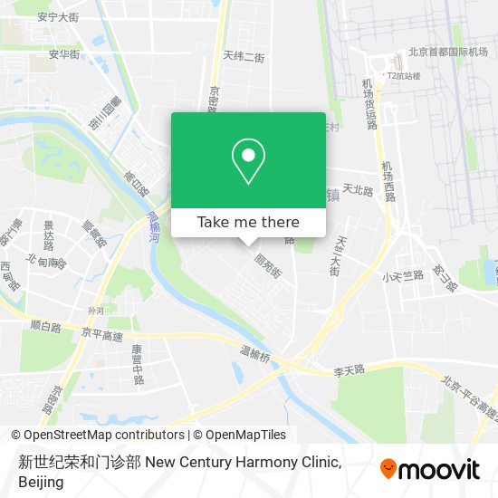 新世纪荣和门诊部 New Century Harmony Clinic map