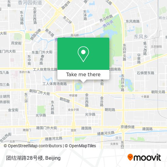 团结湖路28号楼 map