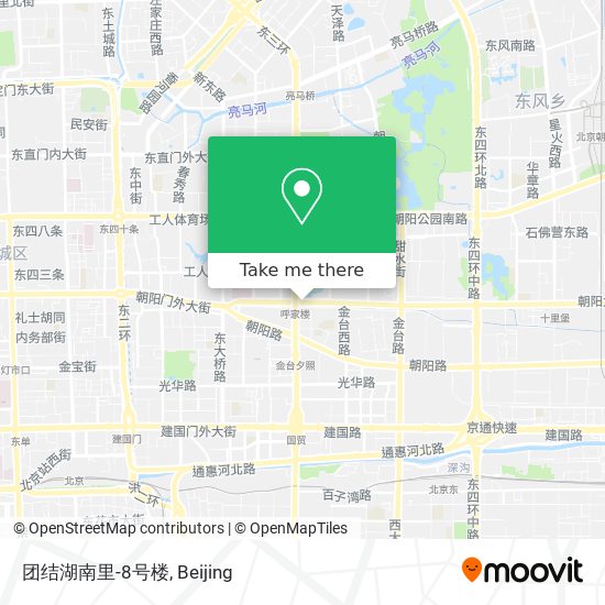 团结湖南里-8号楼 map
