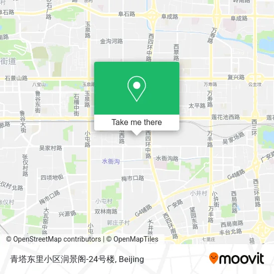 青塔东里小区润景阁-24号楼 map