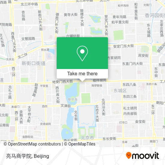 亮马商学院 map