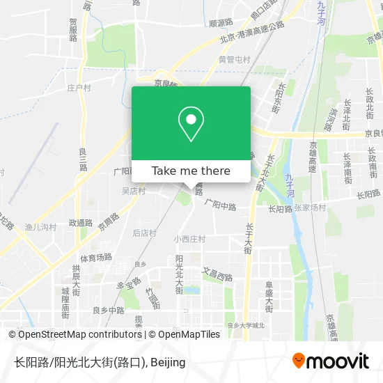 长阳路/阳光北大街(路口) map