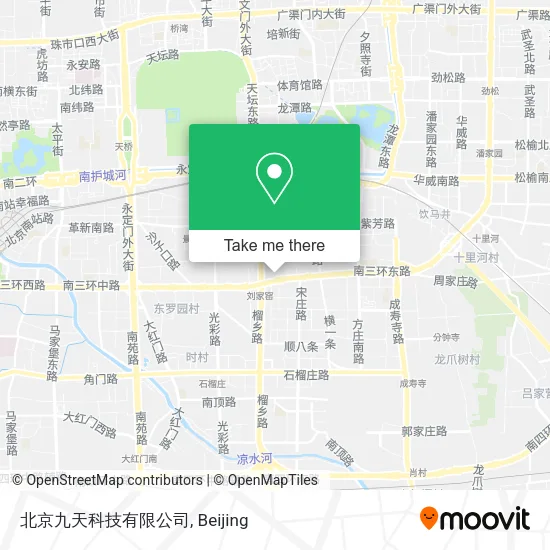 北京九天科技有限公司 map