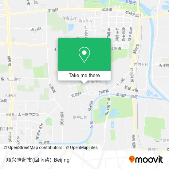 顺兴隆超市(回南路) map