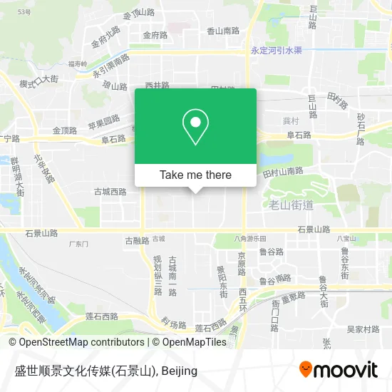盛世顺景文化传媒(石景山) map