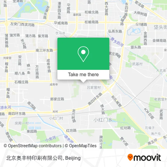 北京奥丰特印刷有限公司 map