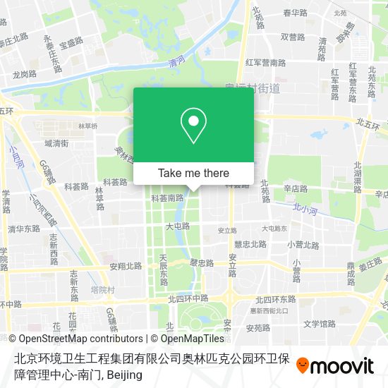 北京环境卫生工程集团有限公司奥林匹克公园环卫保障管理中心-南门 map