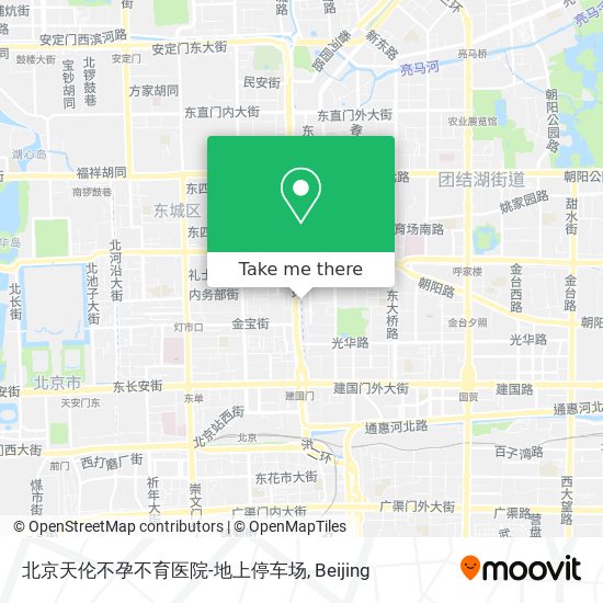北京天伦不孕不育医院-地上停车场 map