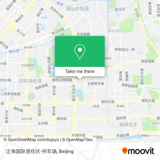 泛海国际居住区-停车场 map