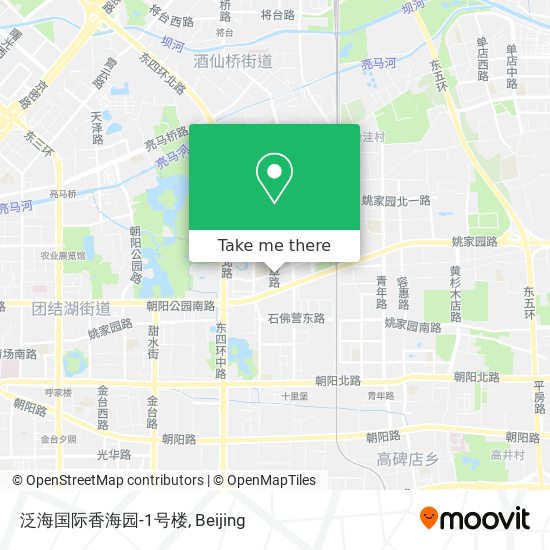泛海国际香海园-1号楼 map