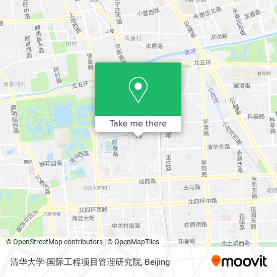 清华大学-国际工程项目管理研究院 map