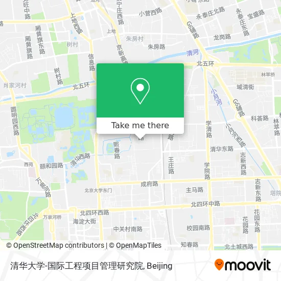 清华大学-国际工程项目管理研究院 map