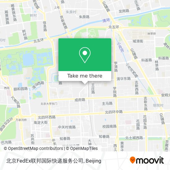 北京FedEx联邦国际快递服务公司 map