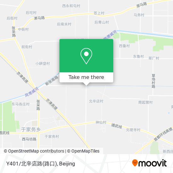 Y401/北辛店路(路口) map