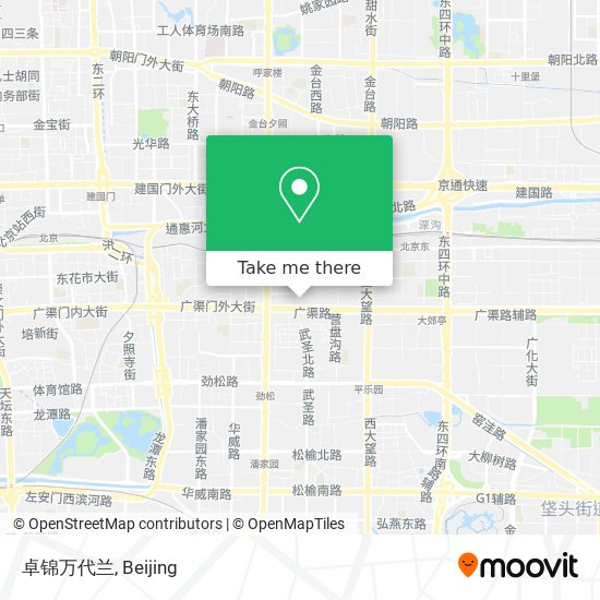 卓锦万代兰 map
