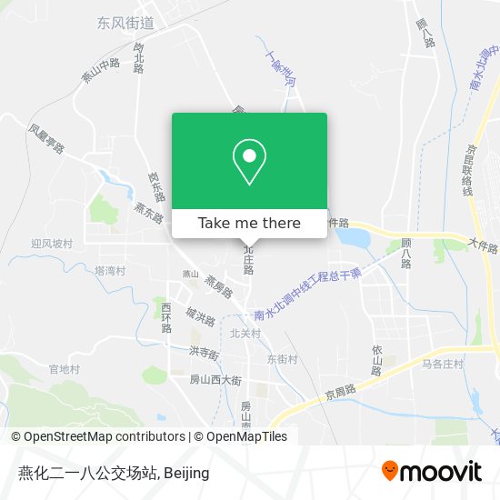 燕化二一八公交场站 map