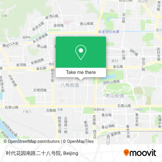时代花园南路二十八号院 map