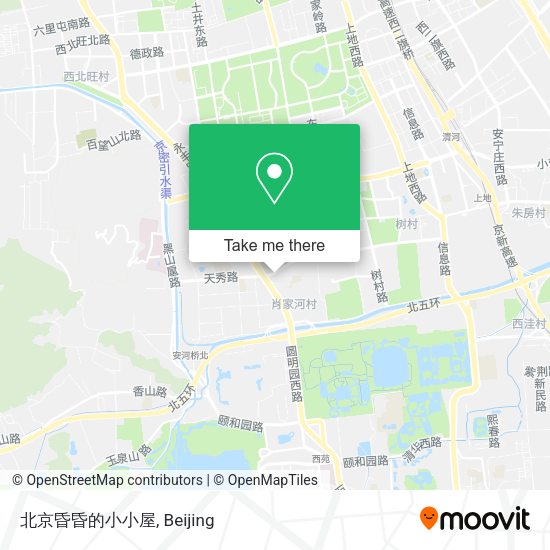 北京昏昏的小小屋 map