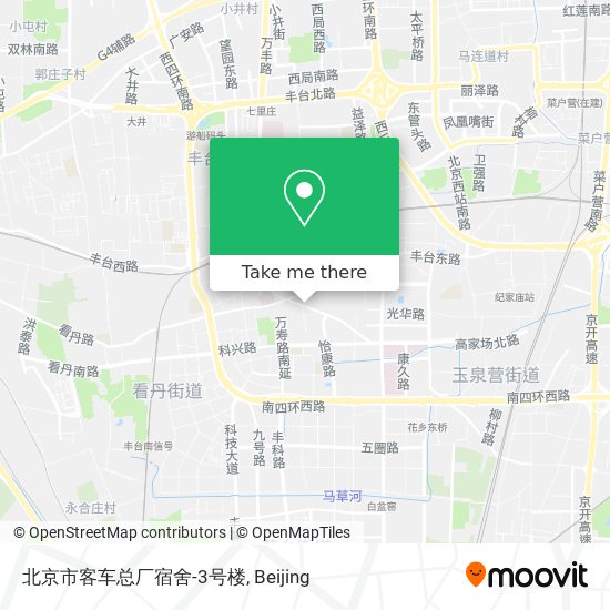 北京市客车总厂宿舍-3号楼 map