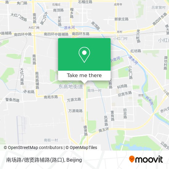 南场路/德贤路辅路(路口) map