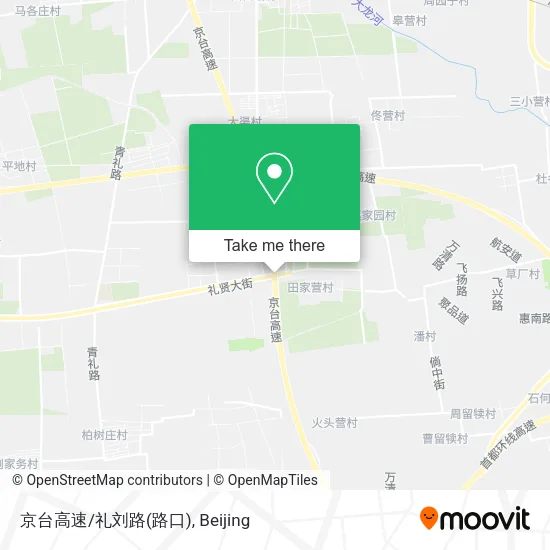 京台高速/礼刘路(路口) map