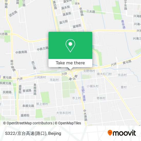 S322/京台高速(路口) map