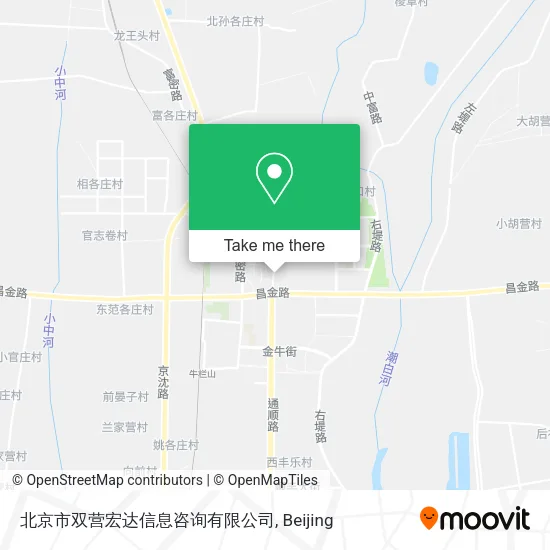 北京市双营宏达信息咨询有限公司 map