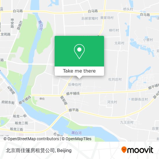 北京雨佳篷房租赁公司 map