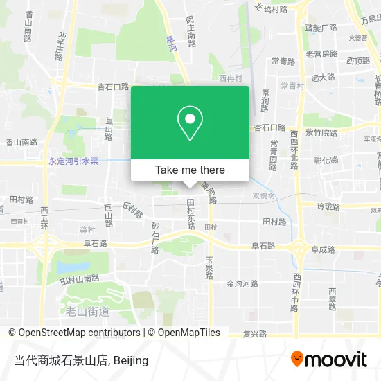 当代商城石景山店 map