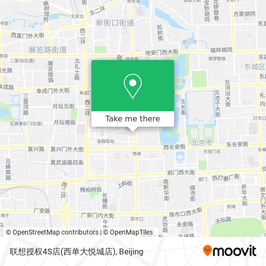 联想授权4S店(西单大悦城店) map