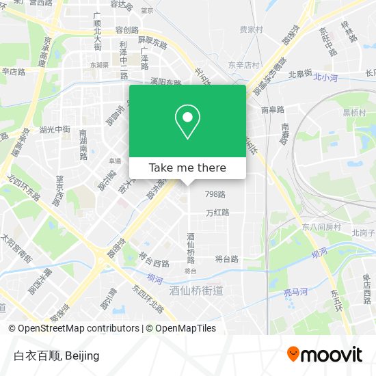白衣百顺 map
