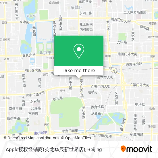 Apple授权经销商(英龙华辰新世界店) map