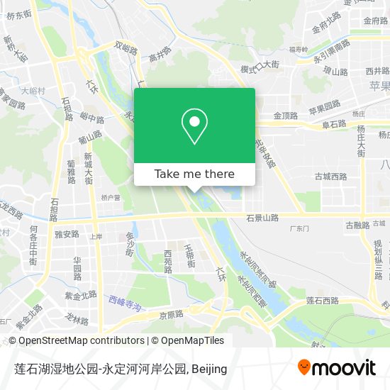 莲石湖湿地公园-永定河河岸公园 map