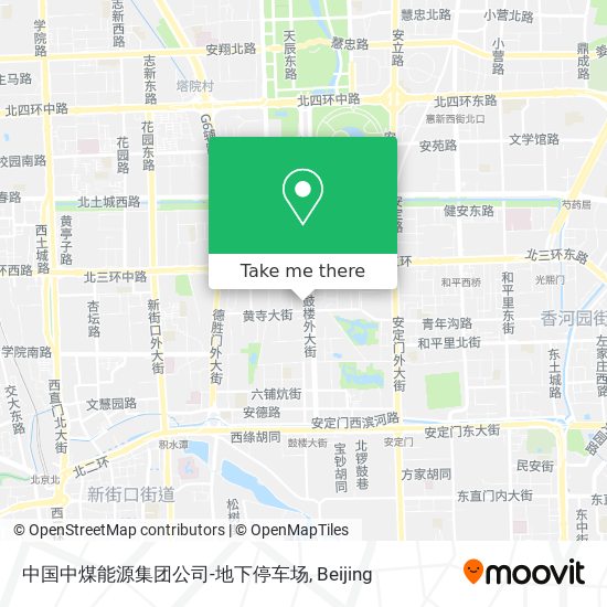 中国中煤能源集团公司-地下停车场 map